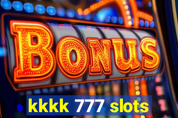 kkkk 777 slots